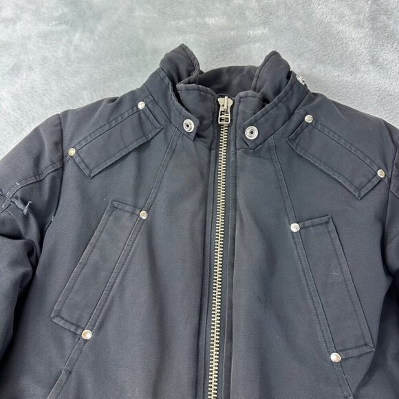Moose Knuckles Black Bomber Jacket Men’s Size S - Picture 10 of 15